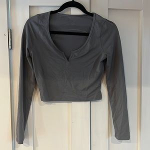 Lululemon crop long sleeve